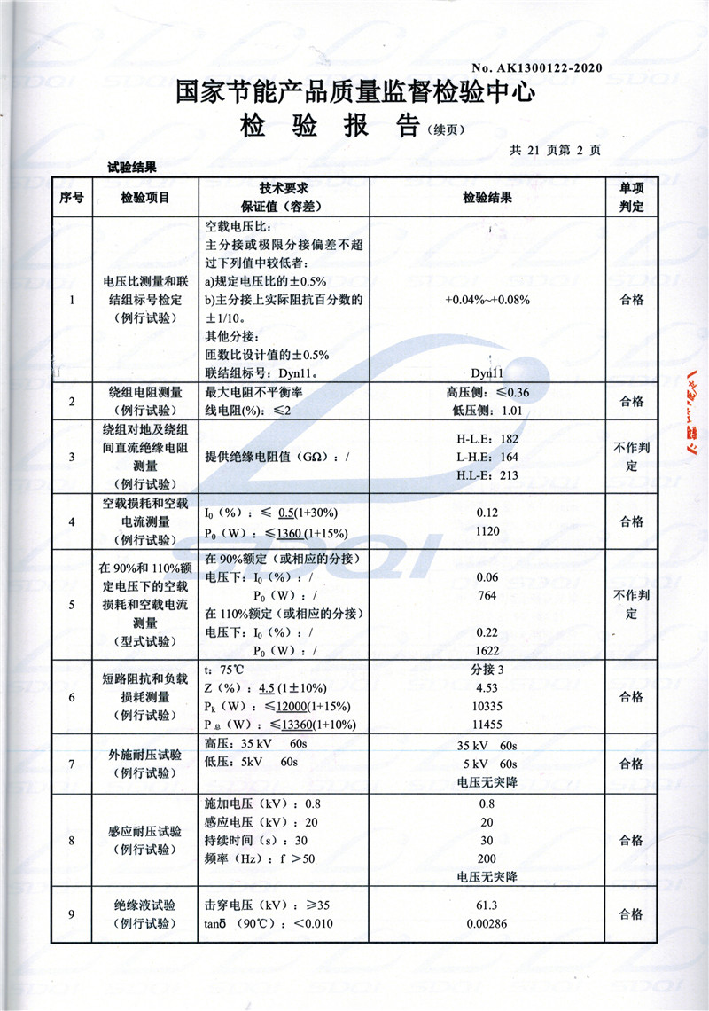 高低压试验报告-S11-1250徐水徐水徐水油浸式变压器-2.jpg